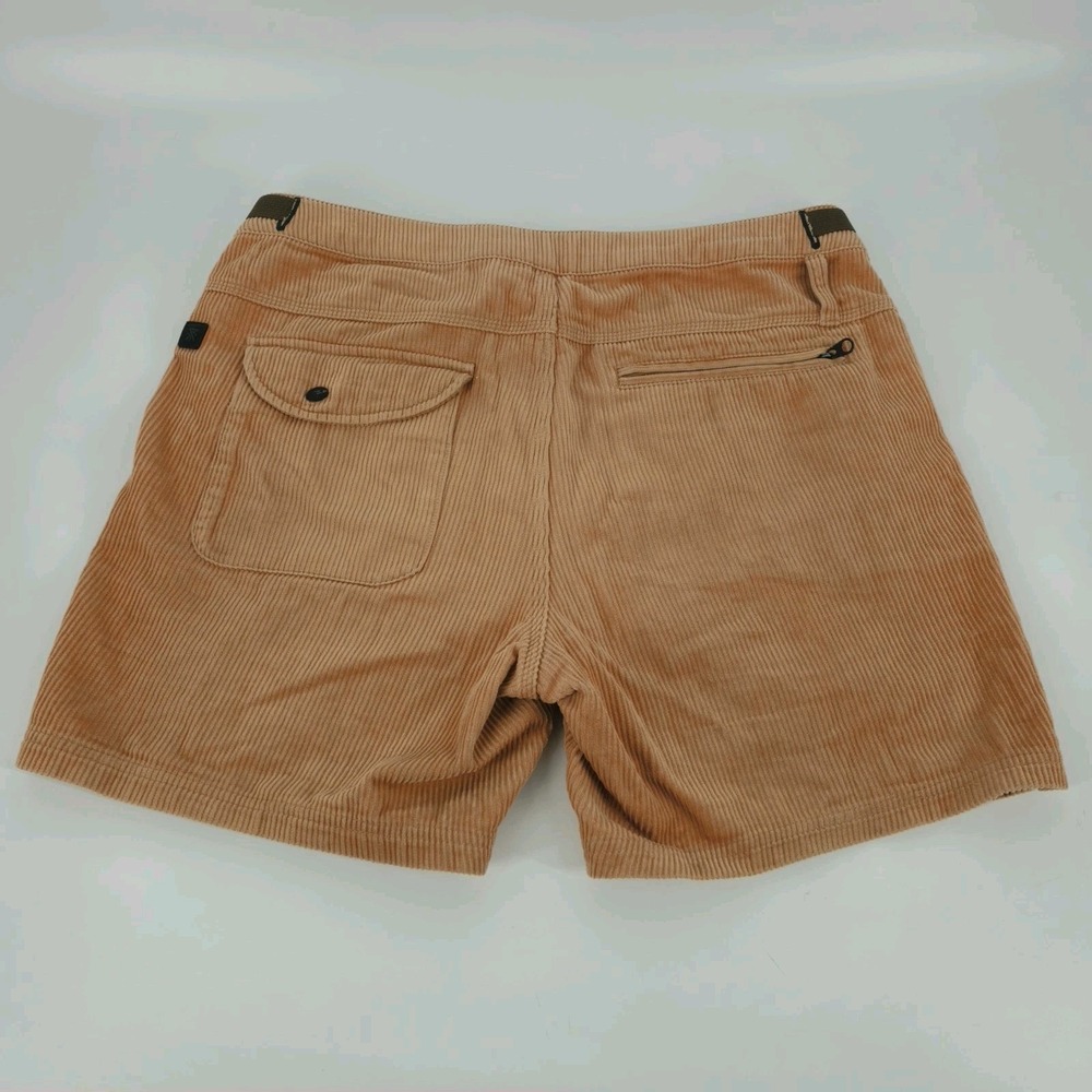 Roark Campover Cord Shorts Men's Size 32 Sandstorm Corduroy Belted Utility - Picture 3 of 8